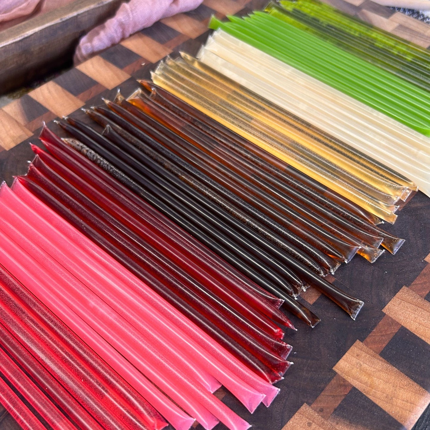 Infused Honey Straws