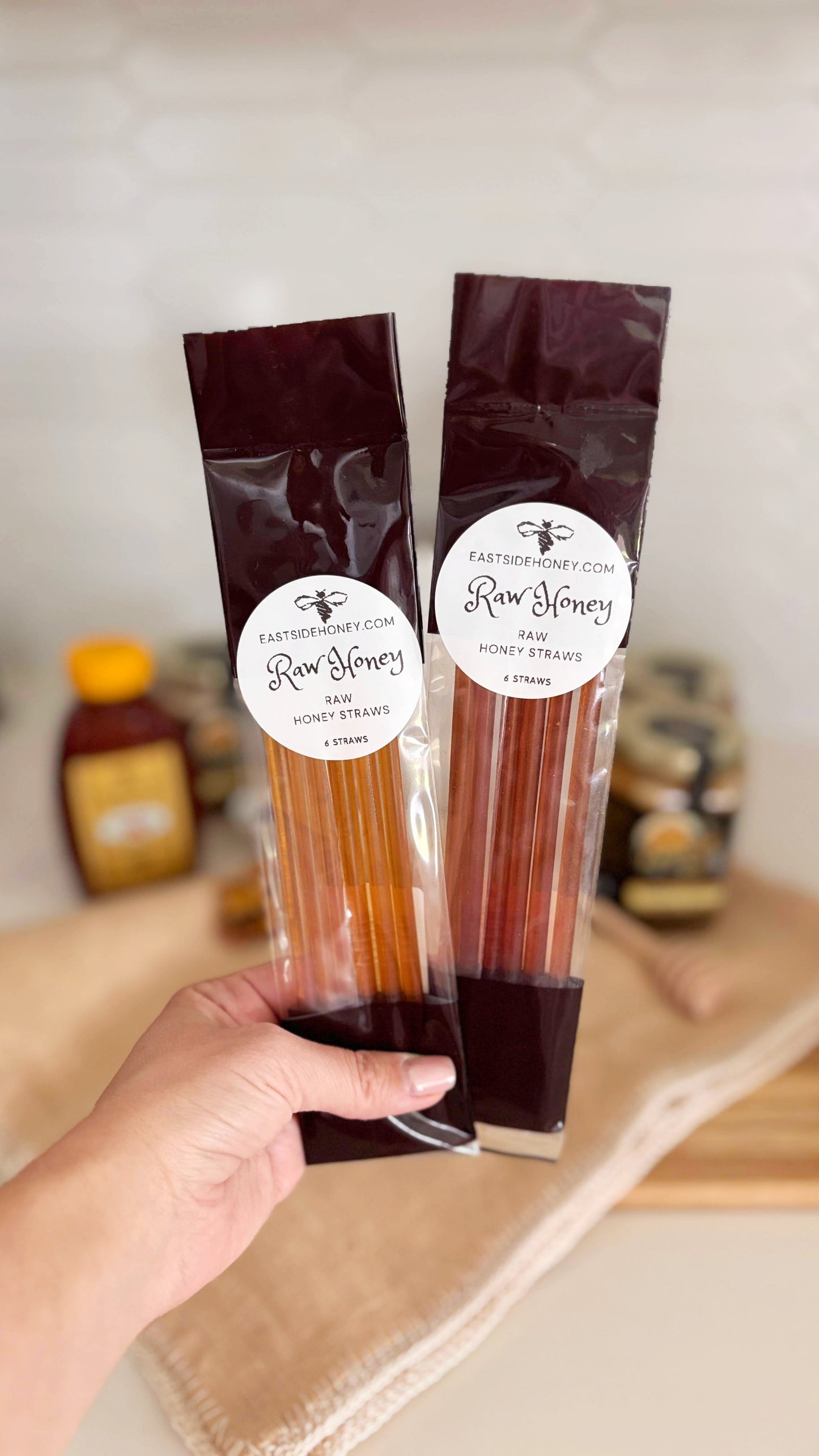 Raw Honey Straws