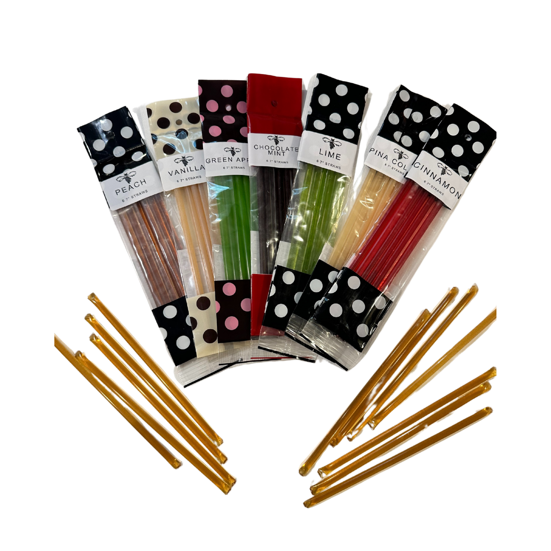 Infused Honey Straws