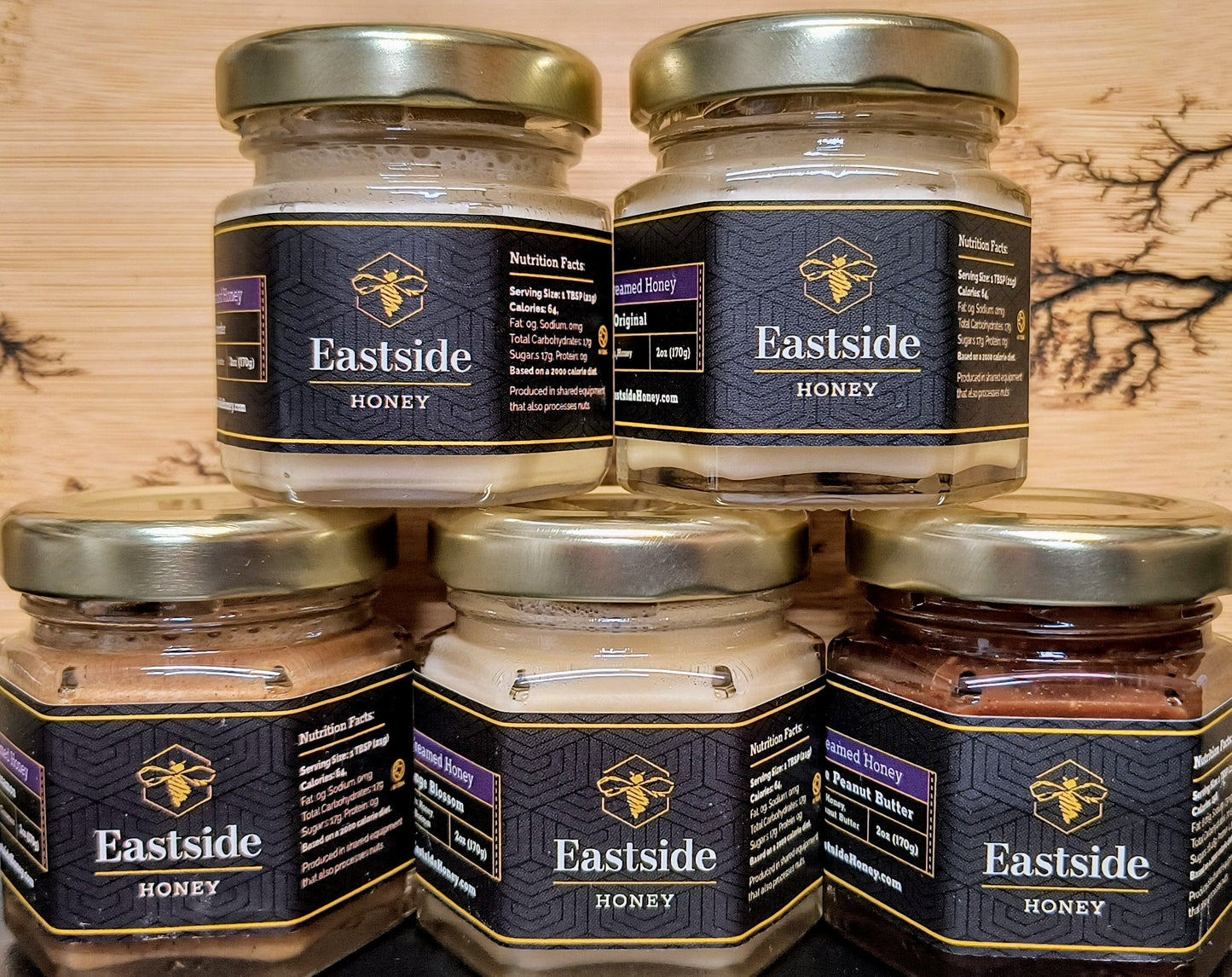 Strawberry Creamed Honey