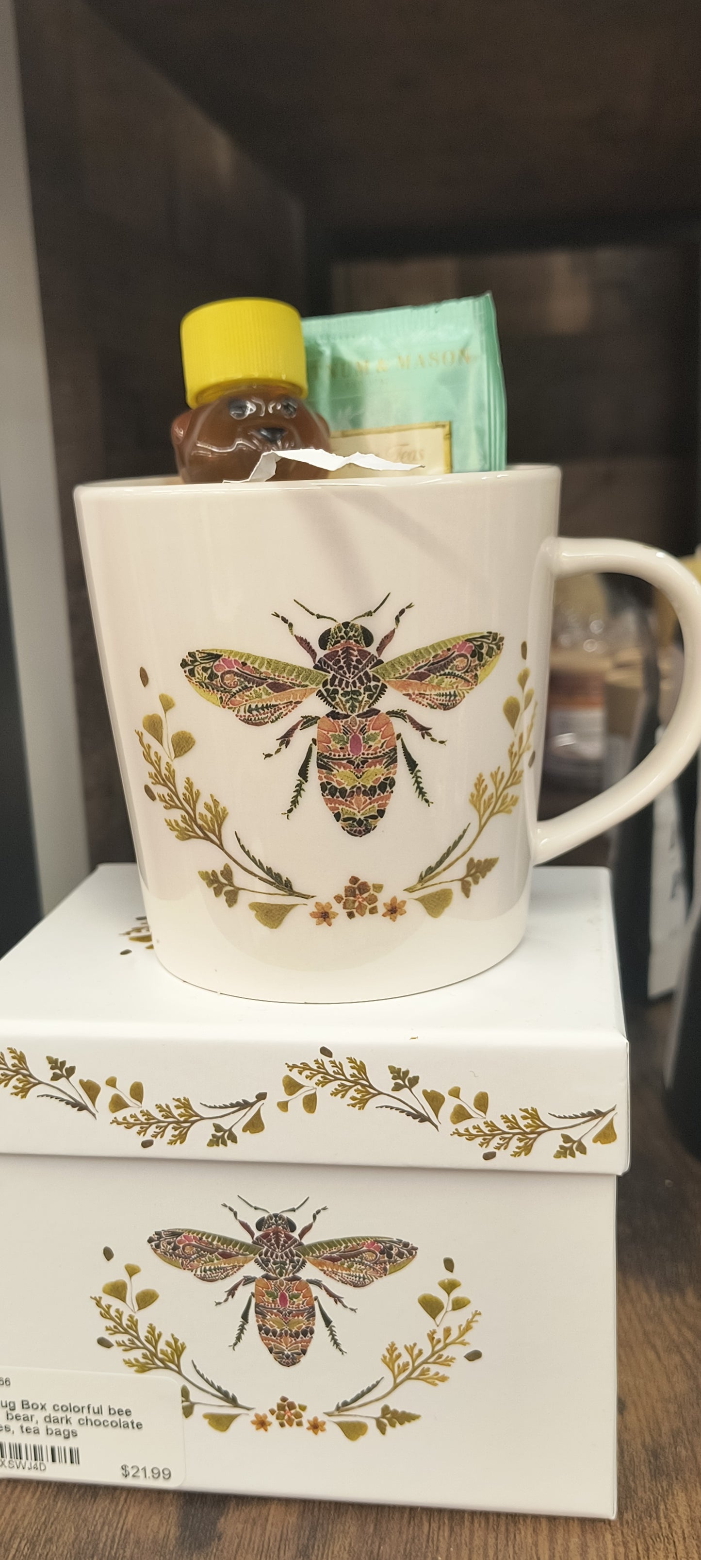 Golden Bee Teacup