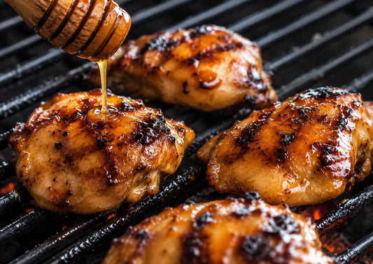 Grilled Jalapeño Honey Chicken