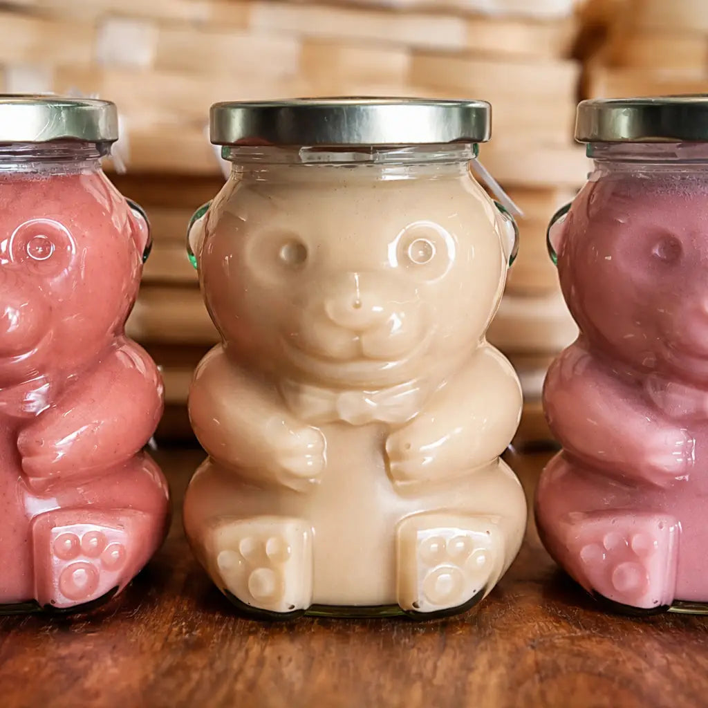 Honey Bear Teddy Jar 12 oz