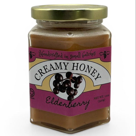 Elderberry Creamy Honey