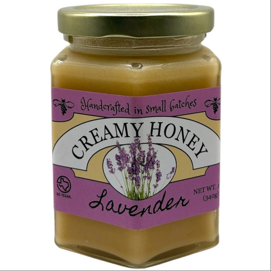 Lavender Creamed Honey