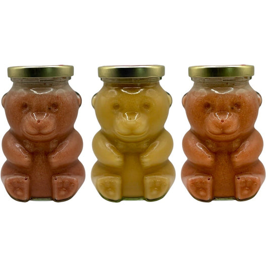 Teddy Jar 12 oz Creamy Honey