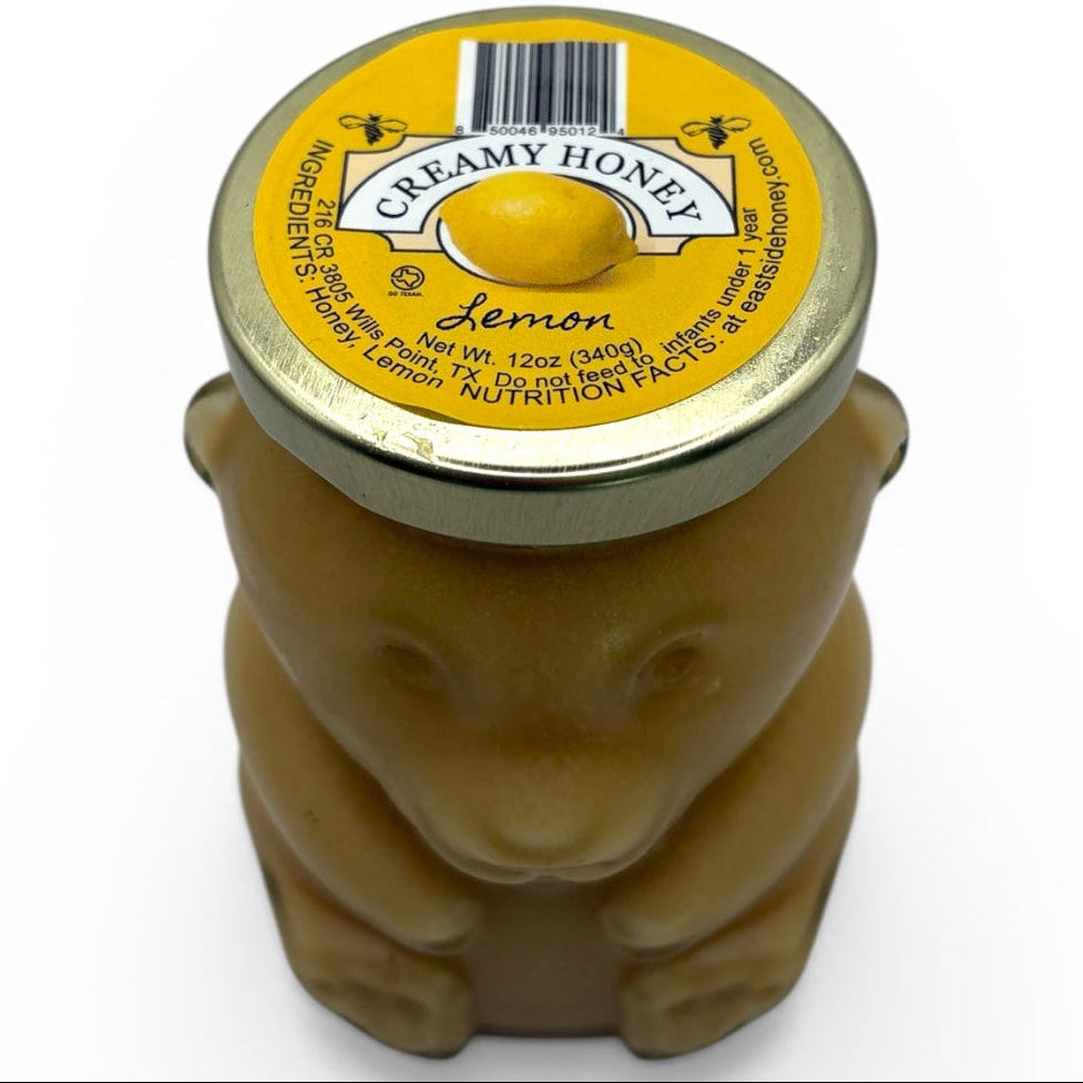 Teddy Jar 12 oz Creamy Honey