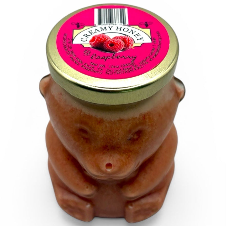 Teddy Jar 12 oz Creamy Honey
