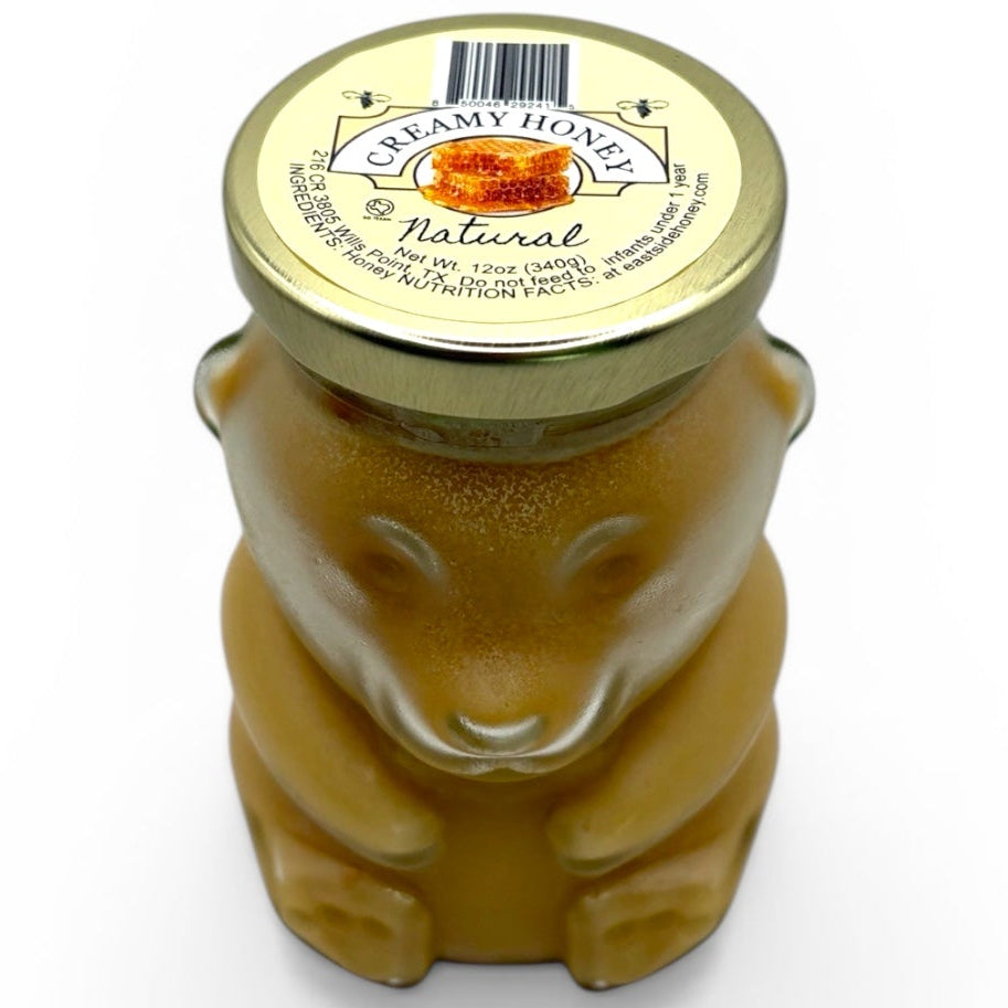 Teddy Jar 12 oz Creamy Honey