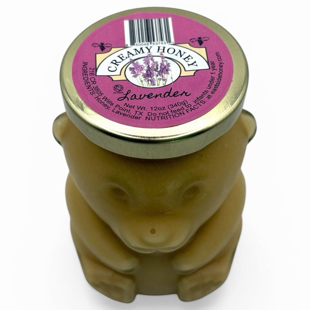 Teddy Jar 12 oz Creamy Honey