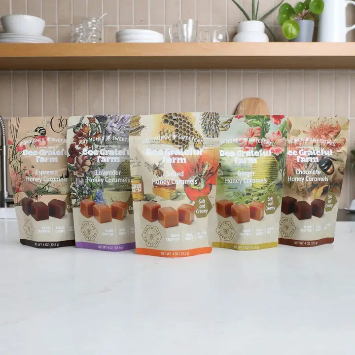 Bee Grateful Ginger Caramel