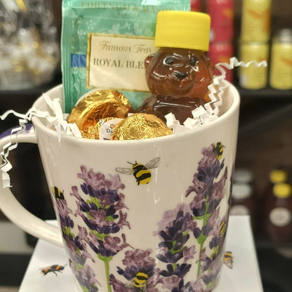 Lavender Bee Teacup