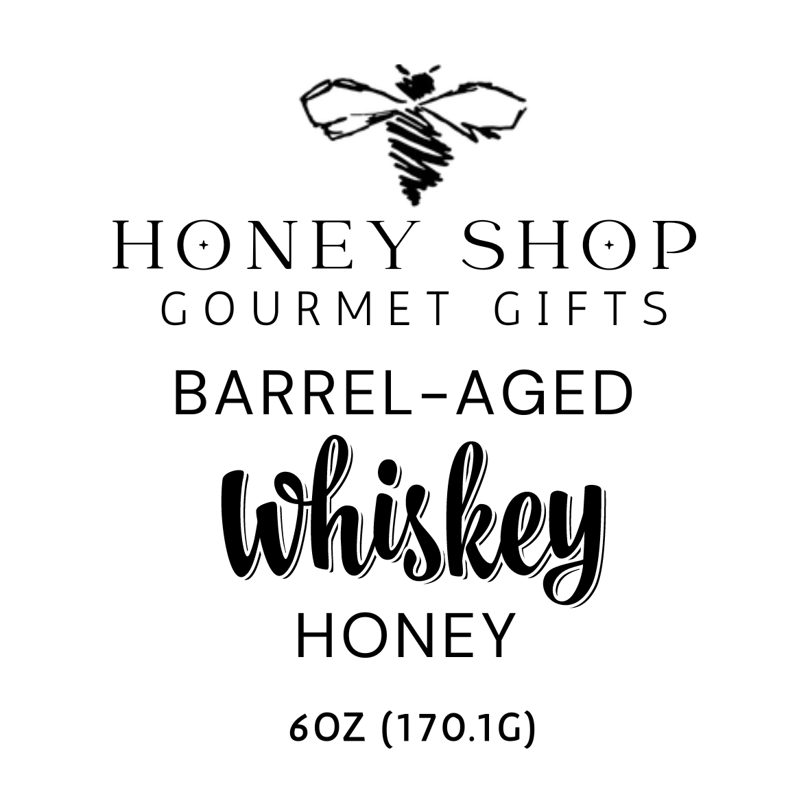 Barrel Aged Whiskey Honey- Limited!