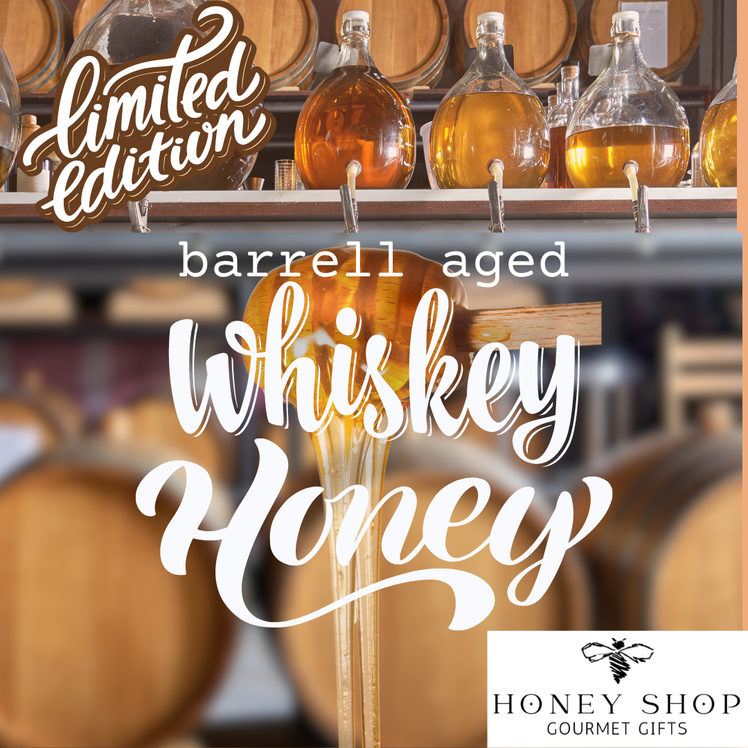 Barrel Aged Whiskey Honey- Limited!